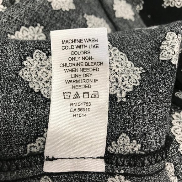 Maurices Womens Black White Embroidered Strapy Open Back Summer Dress Size S - Picture 6 of 8